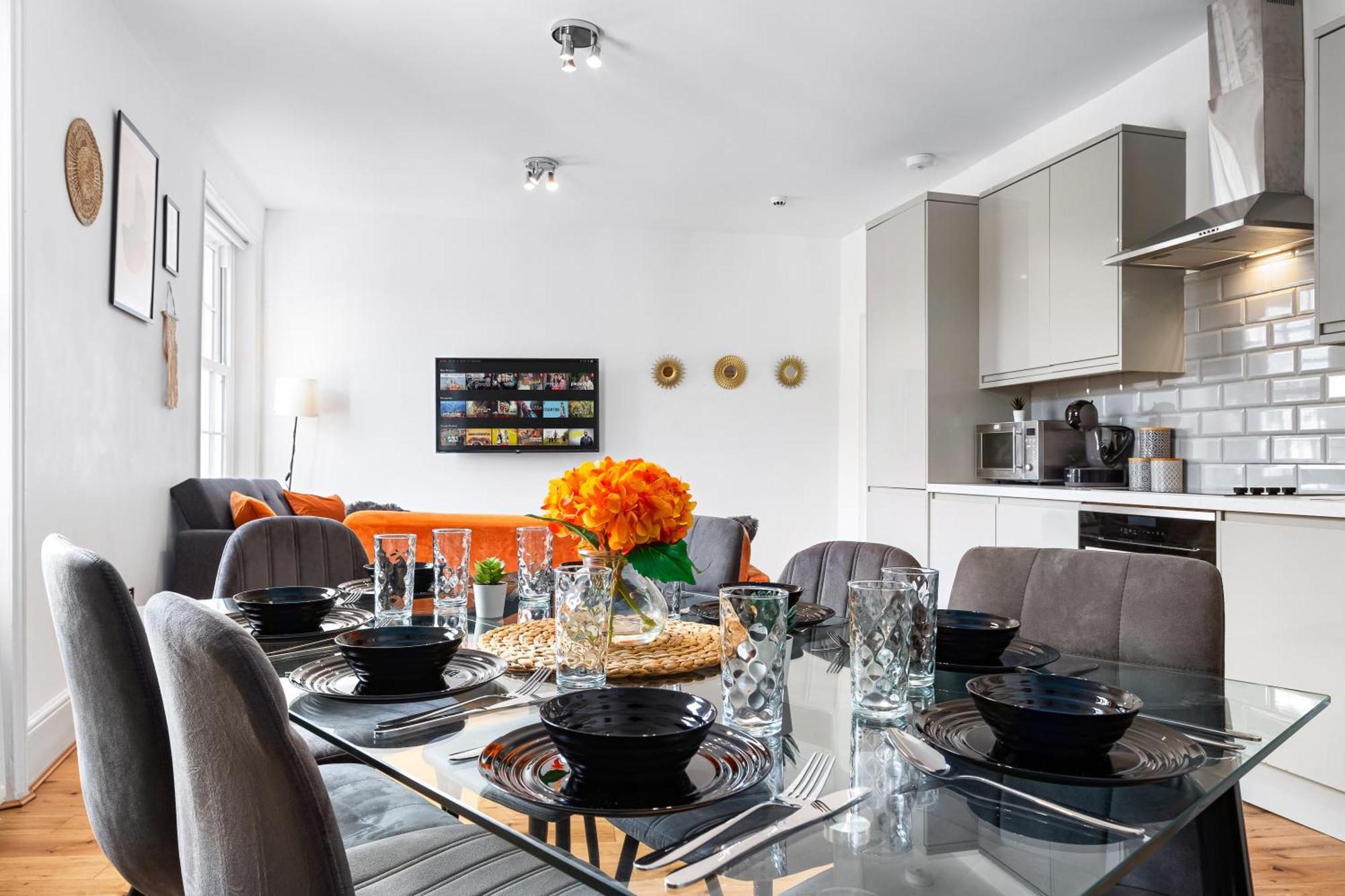 Stylish 3 Bedroom Serviced Apartment In Kings Cross Londres Extérieur photo