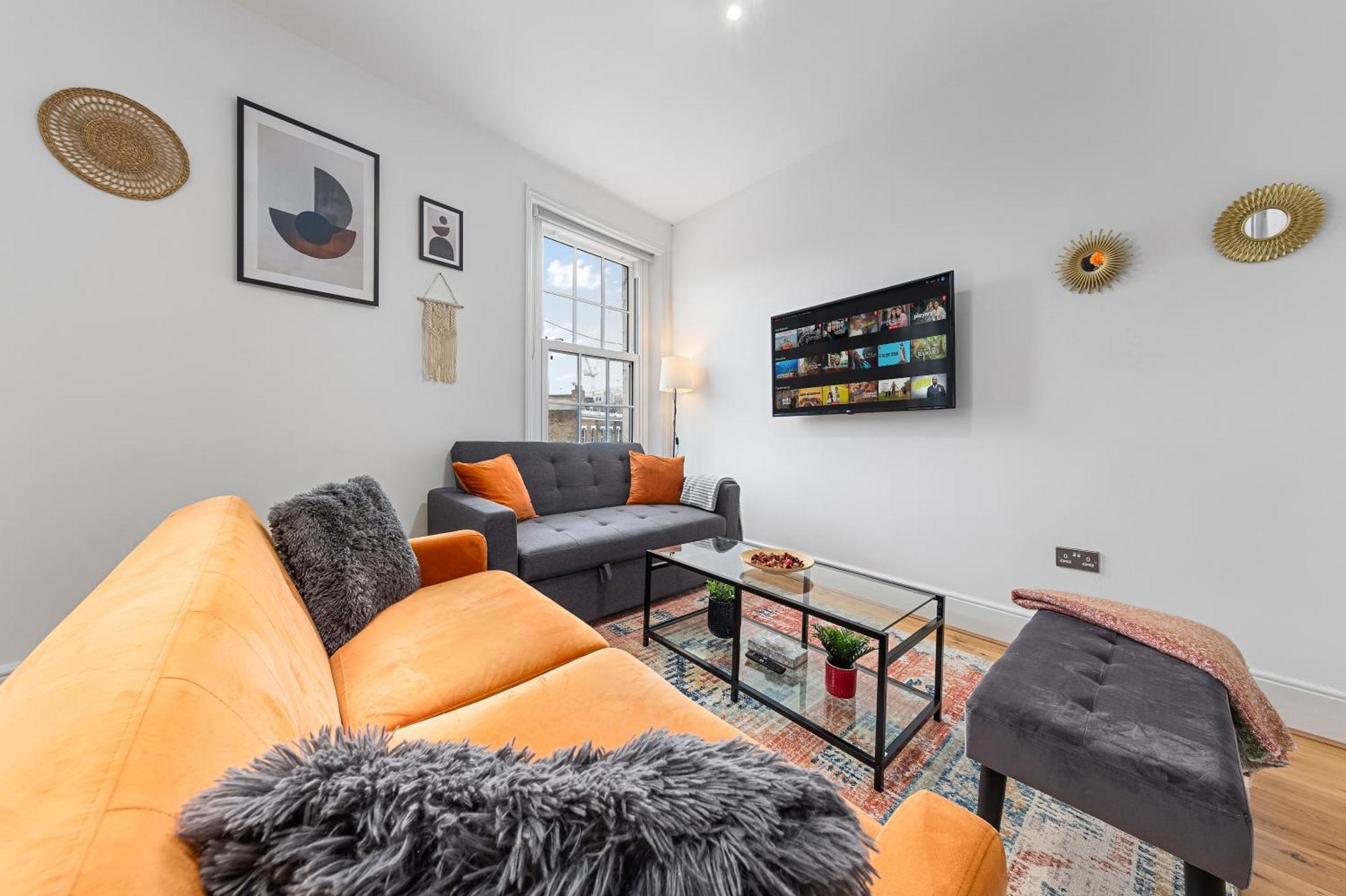 Stylish 3 Bedroom Serviced Apartment In Kings Cross Londres Extérieur photo