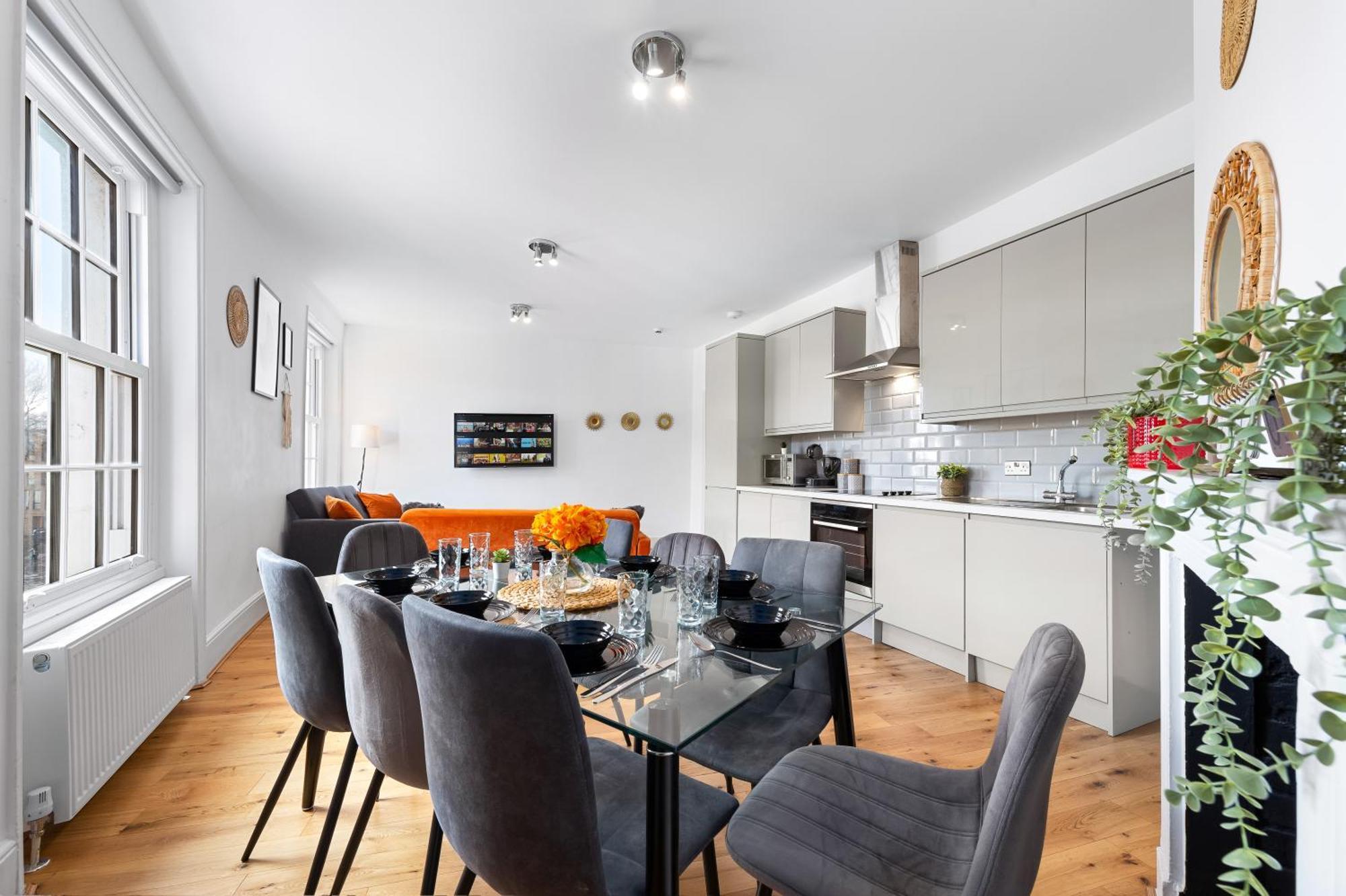 Stylish 3 Bedroom Serviced Apartment In Kings Cross Londres Extérieur photo